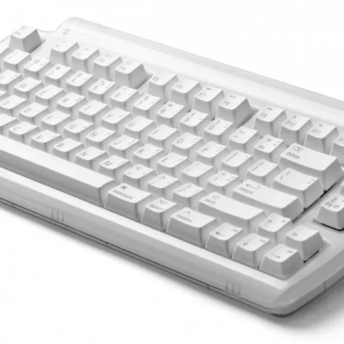 Matias Mac mini Tactile Pro mechanical keyboard (hub 3xUSB) бял