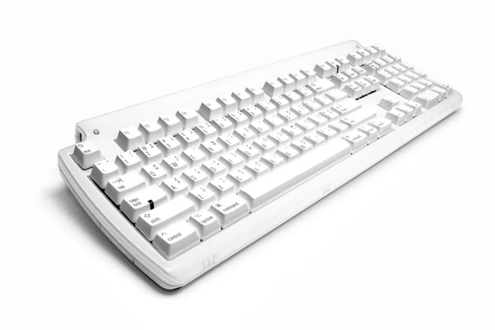 Matias Mac Tactile Pro mechanical keyboard (hub 3xUSB) бял