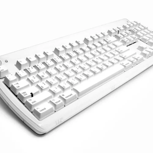 Matias Mac Tactile Pro mechanical keyboard (hub 3xUSB) бял