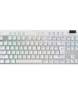 Геймърска механична клавиатура Logitech G Pro X TKL White - Tactile