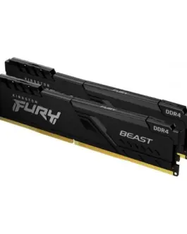 Alternative view of Памет за компютър Kingston FURY Beast Black 64GB(2x32GB) DDR4 3200MHz KF432C16BBK2/64