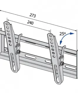 TB TV wall mount TB-251 up to 42 inches 20kg max VESA 200×200