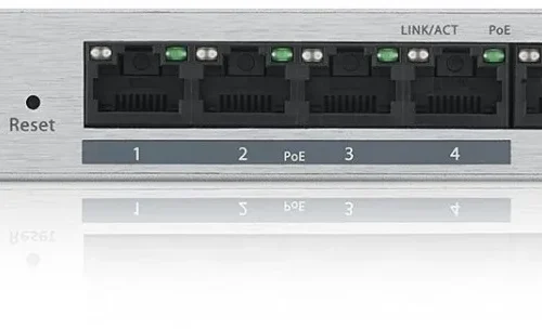 Alternative view of Zyxel GS1200-5 5Port Gigabit webmanaged Switch GS1200-5-EU0101F