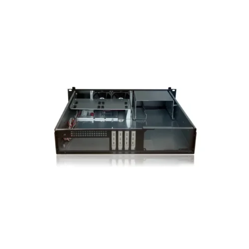 Techly Compact PC ATX Rack 19cali 2U черен