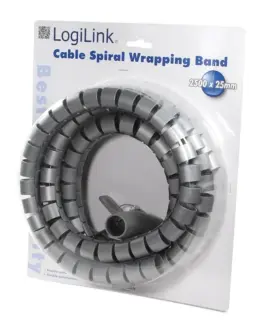 Alternative view of LogiLink Spiral кабел tie 2,5m / 25mm