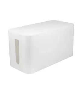 LogiLink кабел Box organizer бял