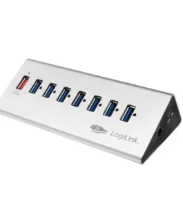 LogiLink Desktop hub 7x USB 3.0 with захранващ блок
