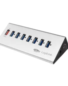 LogiLink Desktop hub 7x USB 3.0 with захранващ блок