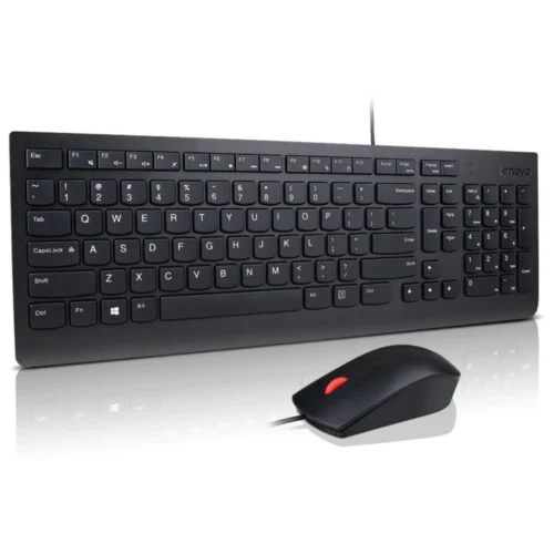 Lenovo Essential Wiчервен Keyboard and Mouse Combo – US English