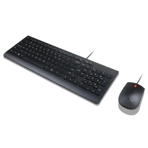 Lenovo Essential Wiчервен Keyboard and Mouse Combo – US English