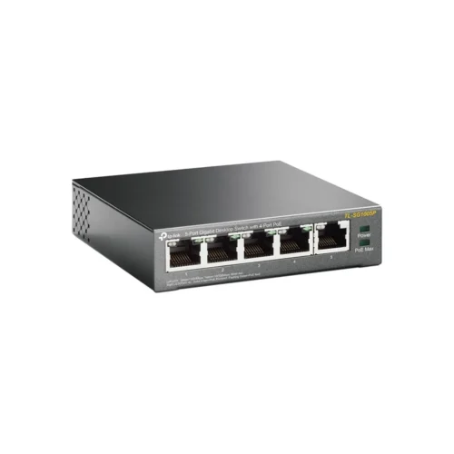 Alternative view of TP-LINK SG1005P switch 5xGE (4xPoE)