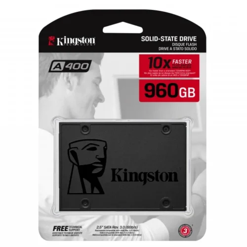 Kingston SSD drive A400 series 960GB SATA3 2.5