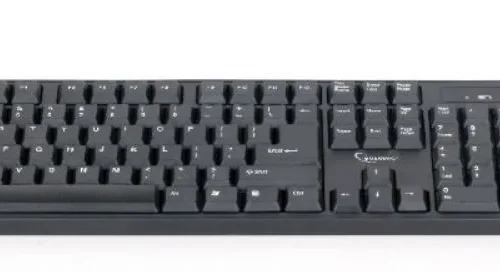 Gembird Keyboard+Mouse Set черен/wireless