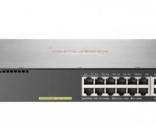 Hewlett Packard Enterprise Switch ARUBA 2930F 24G PoE + 4SFP JL261A