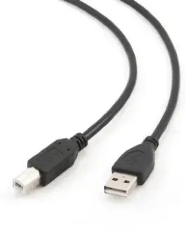 Gembird USB кабел 2.0 AM-BM 1m/черен
