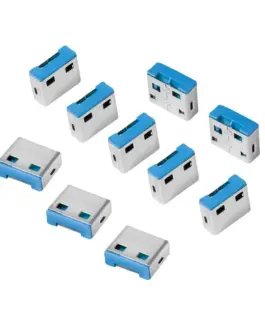 LogiLink USB port blocker 10x no key