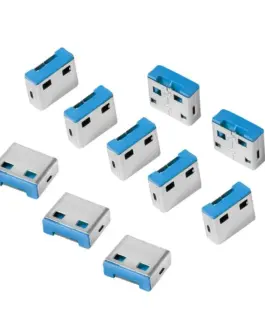 LogiLink USB port blocker 10x no key