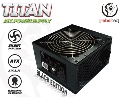 Alternative view of Rebeltec Power supplay ATX ver2.31 TITAN 600W