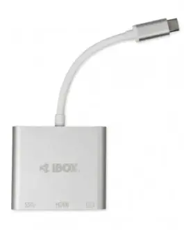Alternative view of iBOX HUB USB Type-C power delivery HDMI USB A