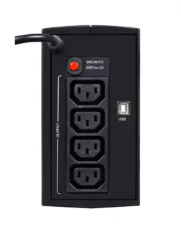 Alternative view of EVER UPS DUO 550 AVR USB T/DAVRTO-000K55/00