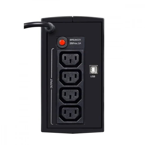 Alternative view of EVER UPS DUO 550 AVR USB T/DAVRTO-000K55/00