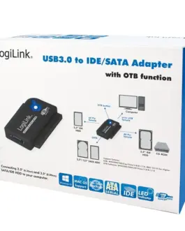 Alternative view of LogiLink USB 3.0 to IDE/SATA адаптер with OTB
