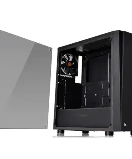 Alternative view of Thermaltake Versa J21 USB3.0 Tempeчервен Glass - черен