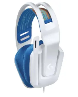Alternative view of Геймърски слушалки Logitech G335, Микрофон, Бели