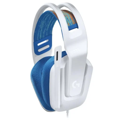 Alternative view of Геймърски слушалки Logitech G335, Микрофон, Бели
