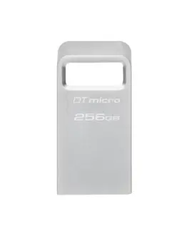 USB памет KINGSTON DataTraveler Micro 256GBUSB-A 3.2 Gen 1 Сребрист