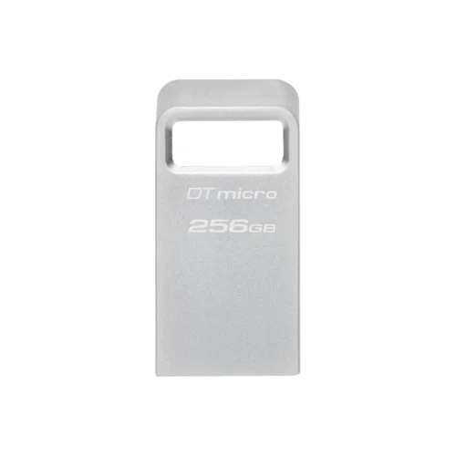 USB памет KINGSTON DataTraveler Micro 256GBUSB-A 3.2 Gen 1 Сребрист