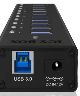 IcyBox IB-AC6110 active 10 port USB 3.0 HUB