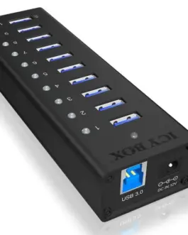 IcyBox IB-AC6110 active 10 port USB 3.0 HUB