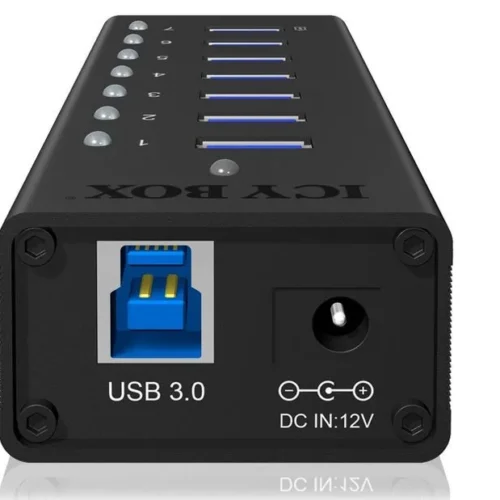 IcyBox IB-AC618 active 7 port USB Hub