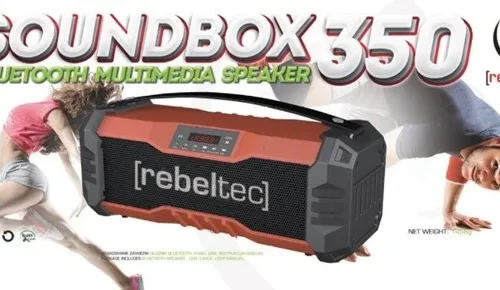 Alternative view of Rebeltec Bluetooth Speaker SoundBox 350