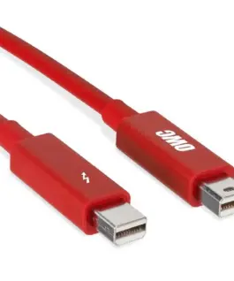 Alternative view of OWC Thunderbolt 2 Premium кабел 3m червен