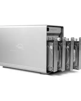 Alternative view of OWC Mercury Elite Pro Quad (4xHDD 2,5/3,5, USB Type-C, aluminium) RAID