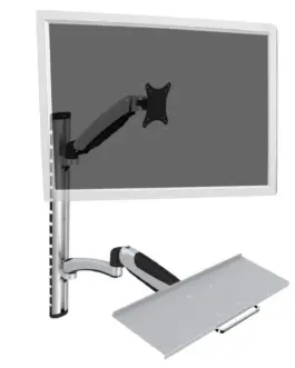 Alternative view of Digitus Wall Mount LCD+Keyboard max. 27 max. 8kg