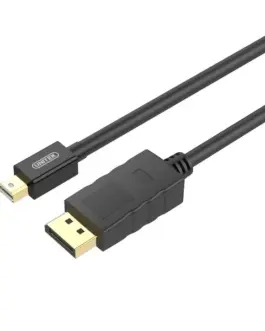 Unitek кабел miniDisplayPort/ DisplayPort M/M 3m;Y-C612BK