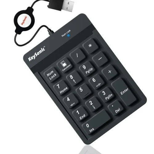 KEYSONIC Keyboard ACK-118BK2 dust-and waterproof IP64