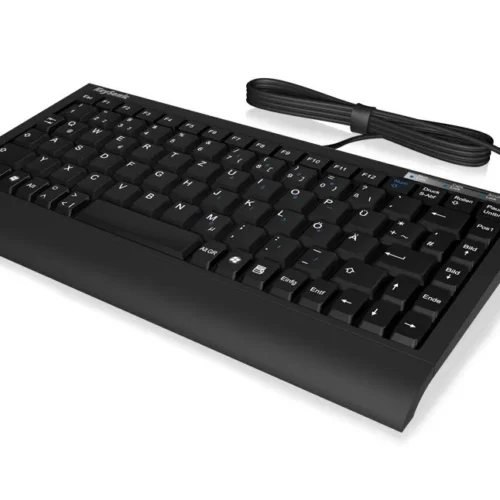 Alternative view of KEYSONIC Keyboard ACK-595C+ (US) PS/2+USB, US layout