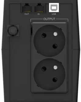 Alternative view of PowerWalker UPS Line-In 600VA STL FR 2x PL 230V, USB, RJ1