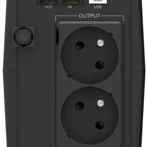 Alternative view of PowerWalker UPS Line-In 600VA STL FR 2x PL 230V, USB, RJ1