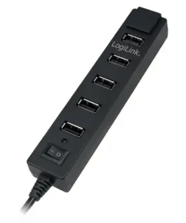 LogiLink 7-Ports Hub USB 2.0 with on / off switch