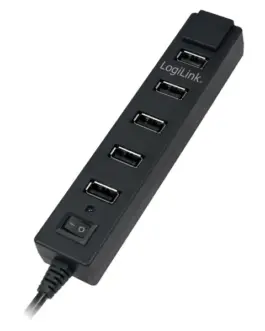 LogiLink 7-Ports Hub USB 2.0 with on / off switch