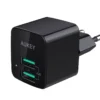 AUKEY зарядно за кола ultrafast CC-Y7 2 CC-Y7 2xUSB Power Delivery 2.0 5.4A