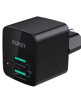 AUKEY PA-U32 черен Mini fast зарядно 4.8A 12W