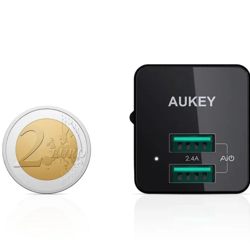 AUKEY PA-U32 черен Mini fast зарядно 4.8A 12W