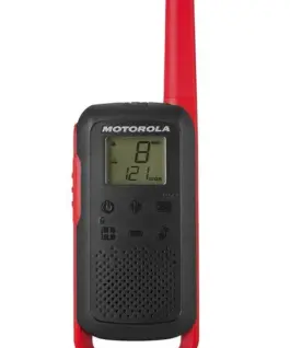 Alternative view of Motorola T62 PMR 446 WALKIE TALKIE черен-червен