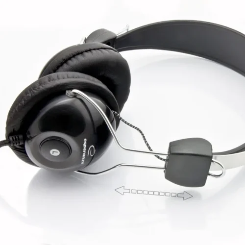 Alternative view of Esperanza STEREO HEADSET with microphone and volume control EH108